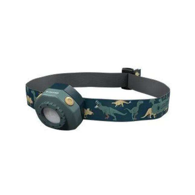 LIGHTING - LEDLENSER KIDLED 40LM MULTI COLOUR LED RECHARGABLE HEADLAMP 3 YEARS + WITH SAFETY SCREWS Green Shoalhaven Shooting