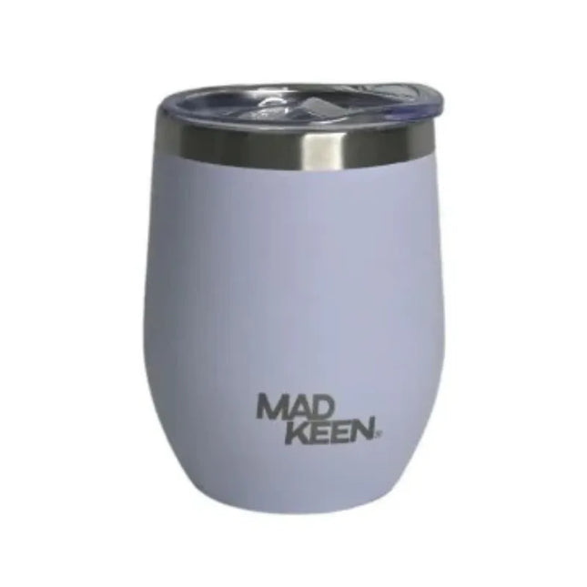 This 10oz stainless steel tumbler is perfect for keeping your beverages hot or cold for extended periods. Its sleek white finish adds a touch of elegance, making it suitable for various occasions, from camping trips to casual gatherings.