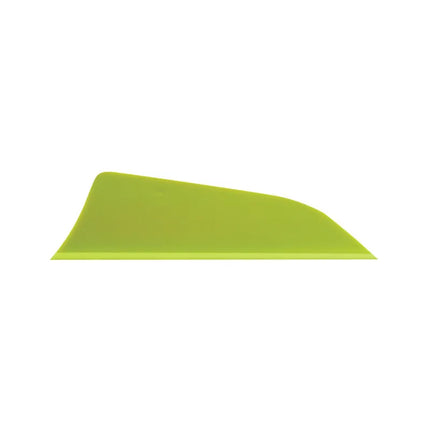 MAX HUNTEER VANES 2.1" BRIGHT GREEN - 100PK