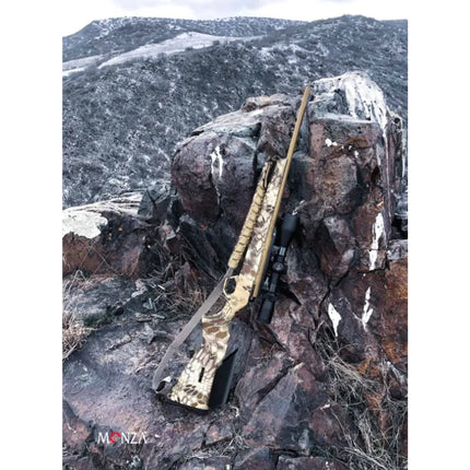 MONZA .308WIN / 56CM-22" HIGHLANDER BRONZE BOLT ACTION RIFLE (2 X MAGS + BAG)
