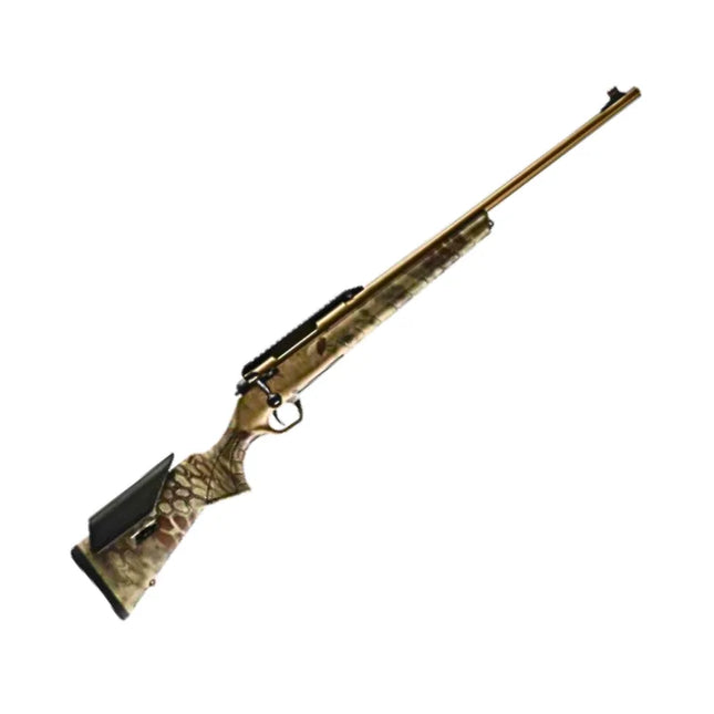 MONZA 6.5CREEDMOOR / 56CM-22" HIGHLANDER BRONZE BOLT ACTION RIFLE (2 X MAGS + BAG)