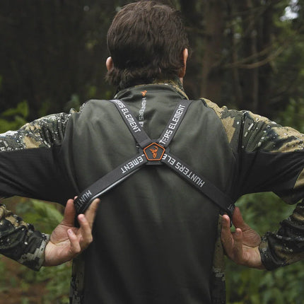 HUNTERS ELEMENT FOCUS BINOCULAR HARNESS SLATE