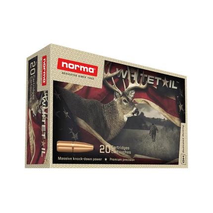 NORMA AMMO 6.5PRC 140GR WHITETAIL SP 20 PACK