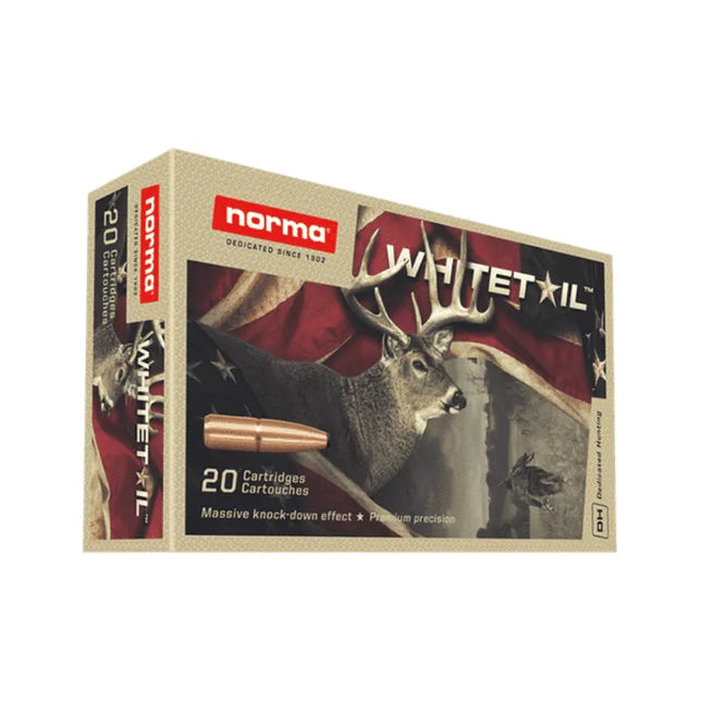 NORMA AMMO 270WIN 130GR SP WHITETAIL