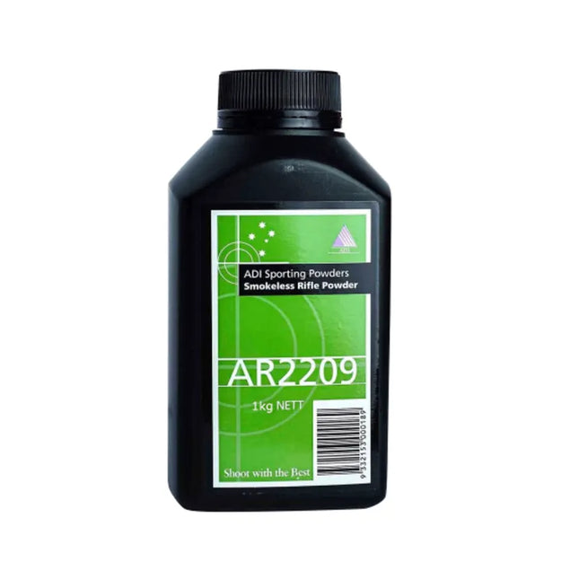 RE-LOADING - ADI - AR2209 - POWDER 1KG Shoalhaven Shooting
