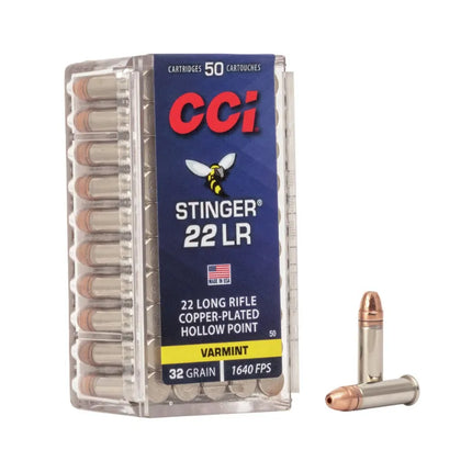 AMMUNITION - CCI 22 LR STINGERS 32gr Shoalhaven Shooting