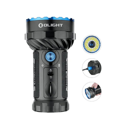 OLIGHT MARAUDER 2 14,000 LUMEN HIGH INT LED TORCH - BLACK