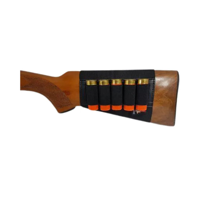 is a durable and practical accessory designed to securely hold your 12-gauge shotgun shells.