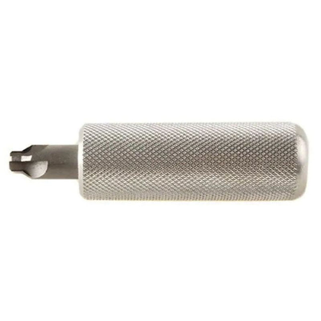 This reamer is perfect for preparing your cartridge cases by removing the crimp from military cases, ensuring a smooth and consistent primer seating.