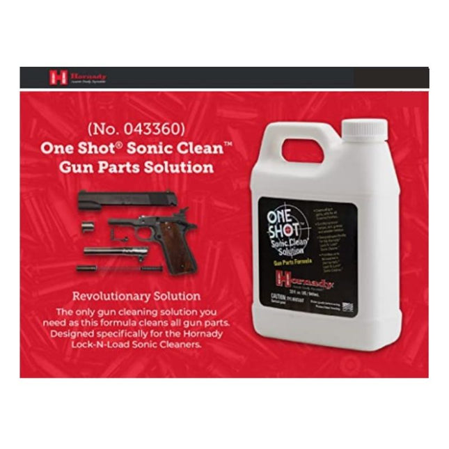 RE-LOADING - HORNADY ONE SHOT LNL SONIC SOLUTION Shoalhaven Shooting