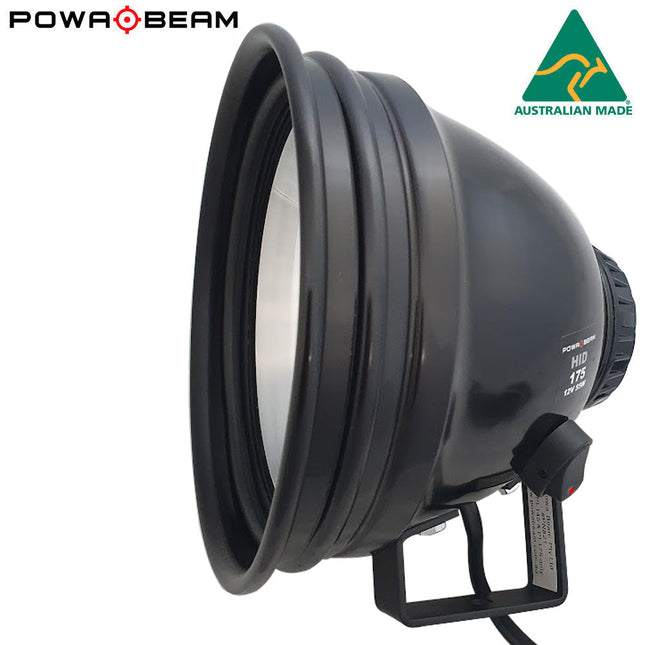 POWABEAM SPOTLIGHT HID 7 55W W/BRACKET - Shoalhaven Shooting