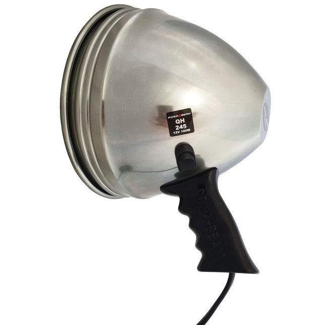 LIGHTING - POWA BEAM SPOTLIGHT 245MM HALOGEN H/HELD Shoalhaven Shooting