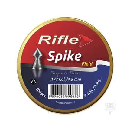 RAB FIELD SERIES SPIKE .177/4.5MM (9.10GR ,500 PACK) - Shoalhaven Shooting