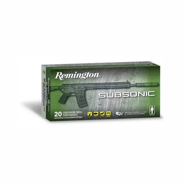 REMINGTON 300 BLACKOUT 220G OTM SUBSONIC - 20PK