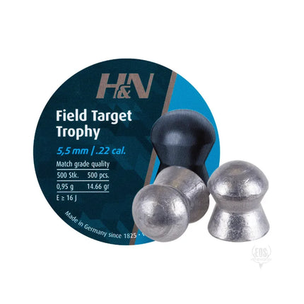 AMMUNITION - H&N FIELD TARGET TROPHY .22 Shoalhaven Shooting
