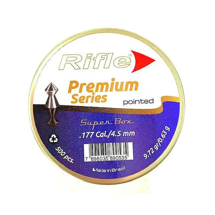 RAB PREMIUM SERIES POINTED .177/4.5MM (9.72GR , 500 PACK) - Shoalhaven Shooting