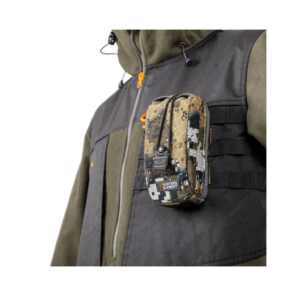 CLOTHING - HUNTERS ELEMENT TUSK BUSH COAT FOREST GREEN SZM Shoalhaven Shooting