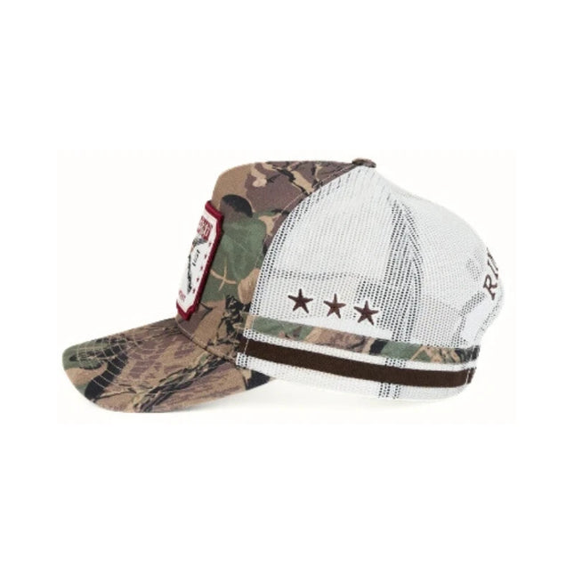 RINGERS WESTERN BIG BUCK DEEP FIT TRUCKER CAP - CAMO