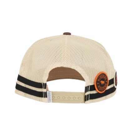 RINGERS WESTERN BUCK KIDS TRUCKER CAP - ORANGE CAMO