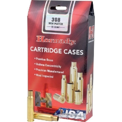 RE-LOADING - HORNADY BRASS 300 WIN MAG X 50 308 WIN X 50 Shoalhaven Shooting