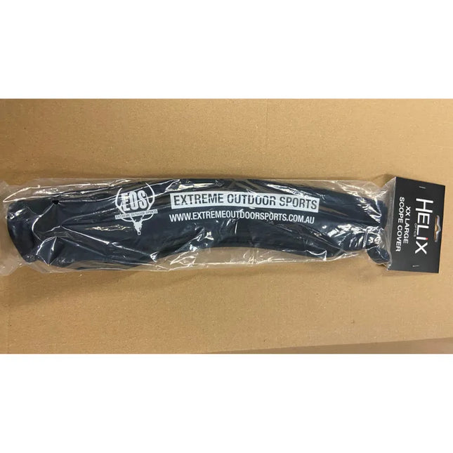 HELIX OPTICS CUSTOM SCOPE COVERS X LARGE - EXTREME OUTDOOR SPORTS LOGO