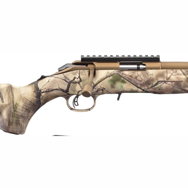 RUGER AMERICAN RIMFIRE STANDARD 22LR GO WILD CAMO 18' 10RD