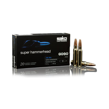 SAKO AMMO 300WIN MAG 180GR SUPER HAMMERHEAD 10PK