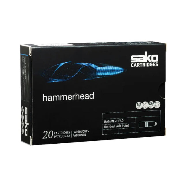 SAKO AMMO 338 WIN 250GR HAMMERHEAD 20 PK