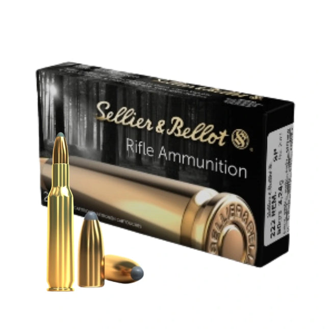 SELLIER & BELLOT 22REM 50 GR SP 20 PK