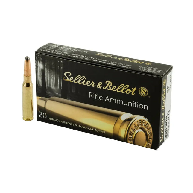 SELLIER & BELLOT 308 WIN 180GR SP - 20PK