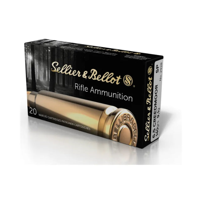 SELLIER & BELLOT AMMO 6.5 CREEDMOOR 140GR SP