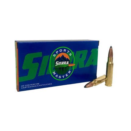 SIERRA AMMO 308WIN SPORTS MASTER 135GR GK 20PK