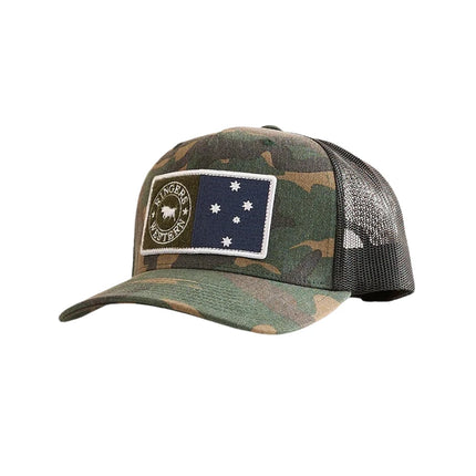 RINGERS WESTERN SOUTHERN SON TRUCKER CAP - CAMO