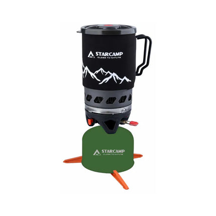 STARCAMP 900ML JET BOIL SYLE CAMPING COOKING SYSTEM