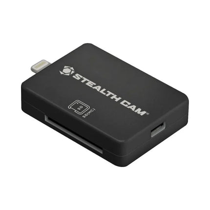 This memory card reader is perfect for hunters and outdoor enthusiasts who need a reliable way to view and manage their trail camera images and videos in the field.