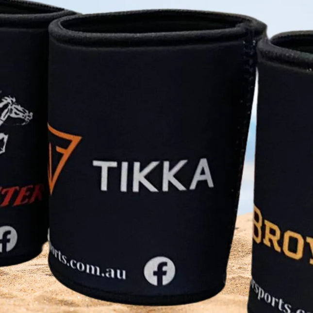 STUBBIE COOLER - EOS (TIKKA ORANGE LOGO)