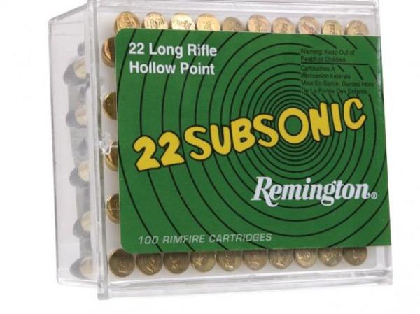 REMINGTON AMMO 22LR SUBSONIC 38GR HP