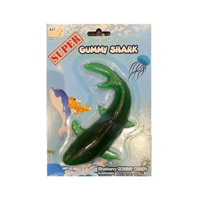 is a fun and delicious treat that brings the classic gummy candy experience to life in the shape of a shark