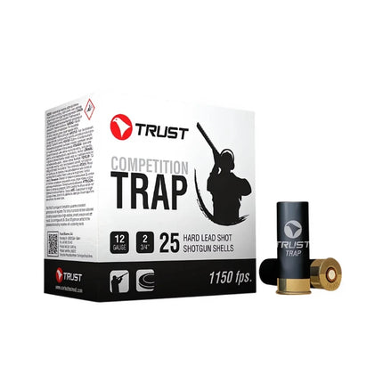 TRUST AMMO 12G TRAP BLACK 1150FPS 28GM 7.5 - 25PK