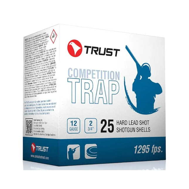 TRUST AMMO 12G TRAP BLUE 1345FPS 28GM 7.5 - 25PK