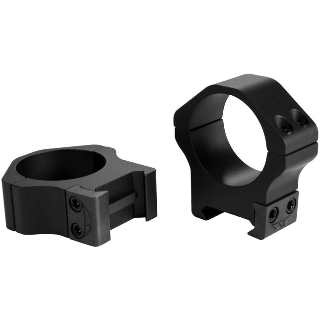 WARNE RINGS 30MM WEAVER MED BLK - Shoalhaven Shooting