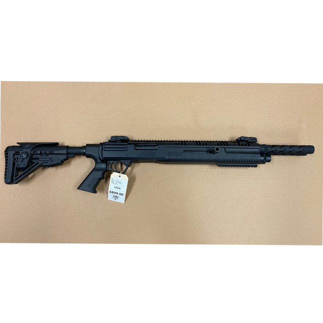 USED MH12 DOUBLE BARREL SHOTGUN STRAIGHT PULL SHOTGUN 5RD MAGAZINE X 2 PROHIBITED NSW AND WA
