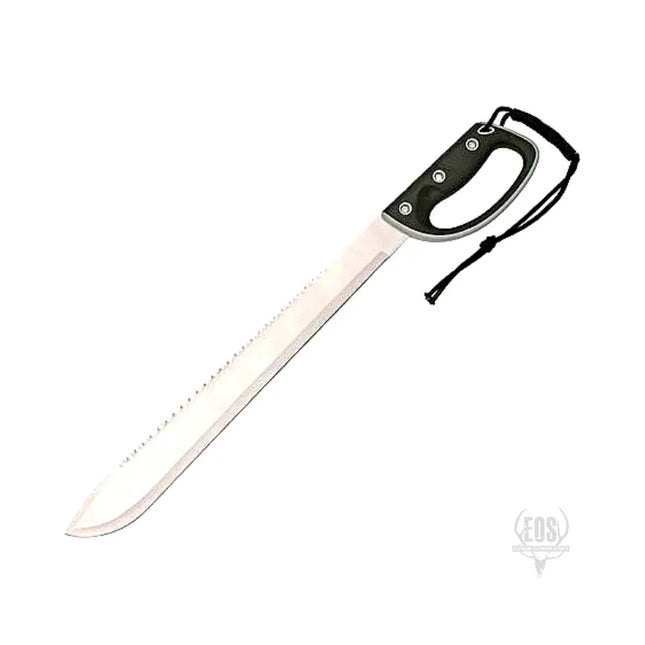 KNIVES - MACHETE W/HAND GUARD SAW BACK & SHEATH Shoalhaven Shooting