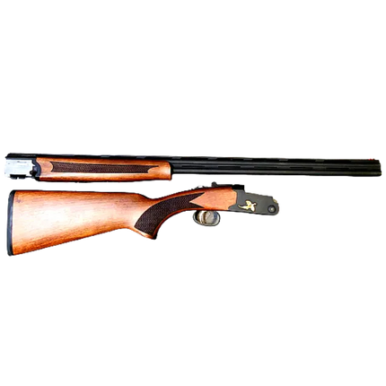 FIREARMS - BERIKA 102TQ .410 OVER & UNDER SHOTGUN 28" GOLD BIRD RECIEVER EXTRACTOR Shoalhaven Shooting