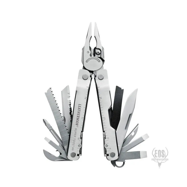 KNIVES - LEATHERMAN SUPER TOOL 300 STAINLESS - NYLON SHEATH Shoalhaven Shooting