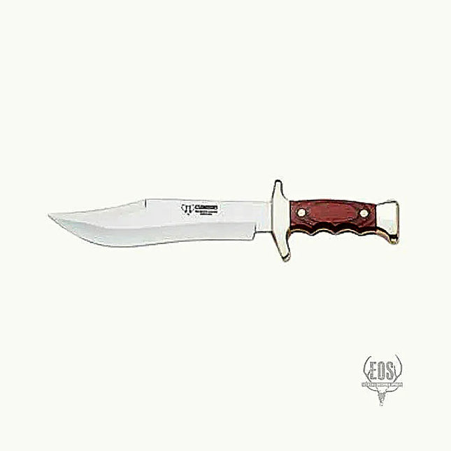 KNIVES - CUDEMAN - BOWIE, 21CM BLADE, RED STAMINA GOLD TRIM HANDLE, W/SHEATH Shoalhaven Shooting