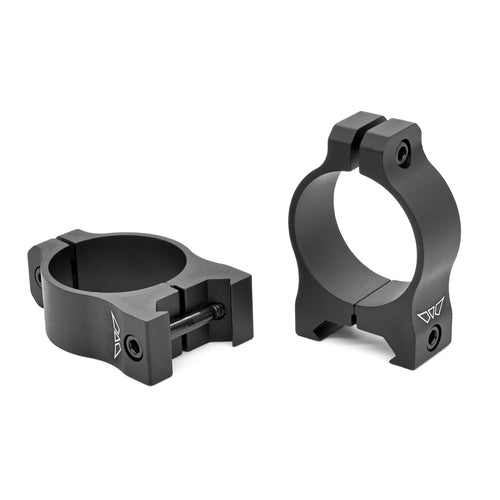 WARNE VAPOR 30MM LOW MATTE WEAVER RINGS - Shoalhaven Shooting
