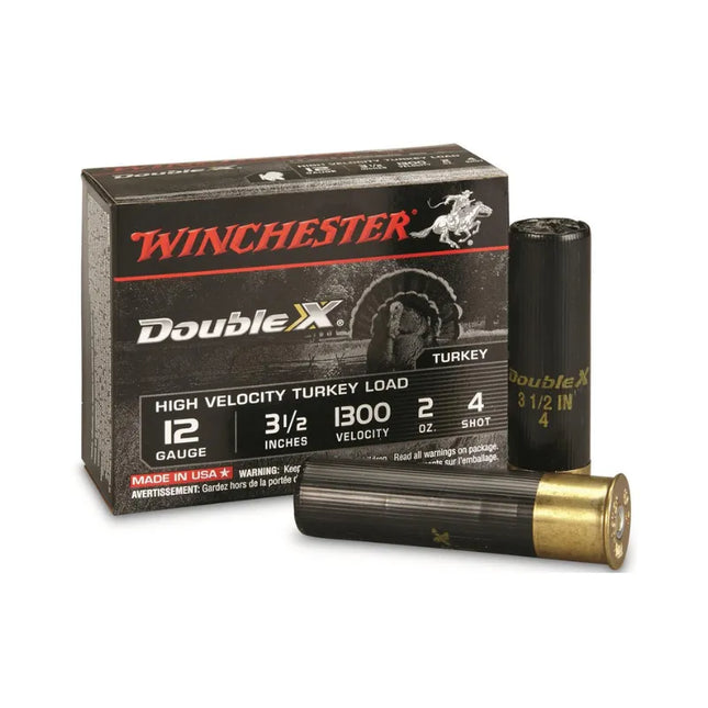 WINCHESTER AMMO 12G #4 SHOT 3/12" HIGH VELOCITY TURKEY LOAD