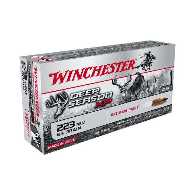 WINCHESTER AMMO 223 64GR D/SEASON XP