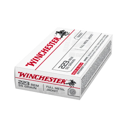 WINCHESTER 223REM USA VALUE PACK 55GR FMJ - 20PK